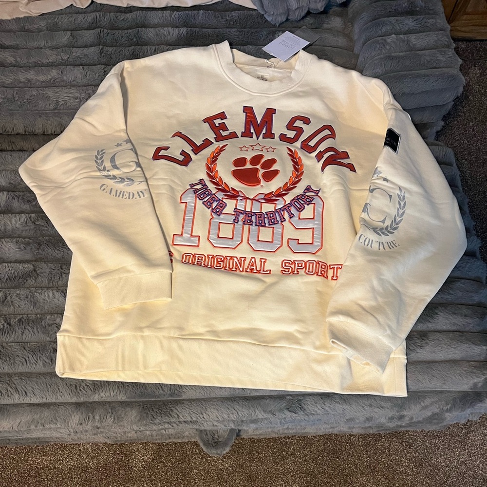Clemson Tigers Sweatshirt Madi Prewett Troutt - size XL